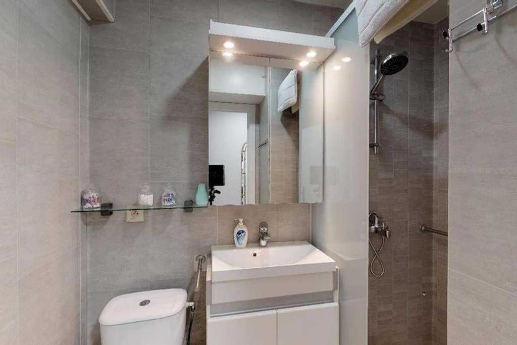 Studio Met Zeezicht Op Heldenplein Knokke-Heist Ngoại thất bức ảnh
