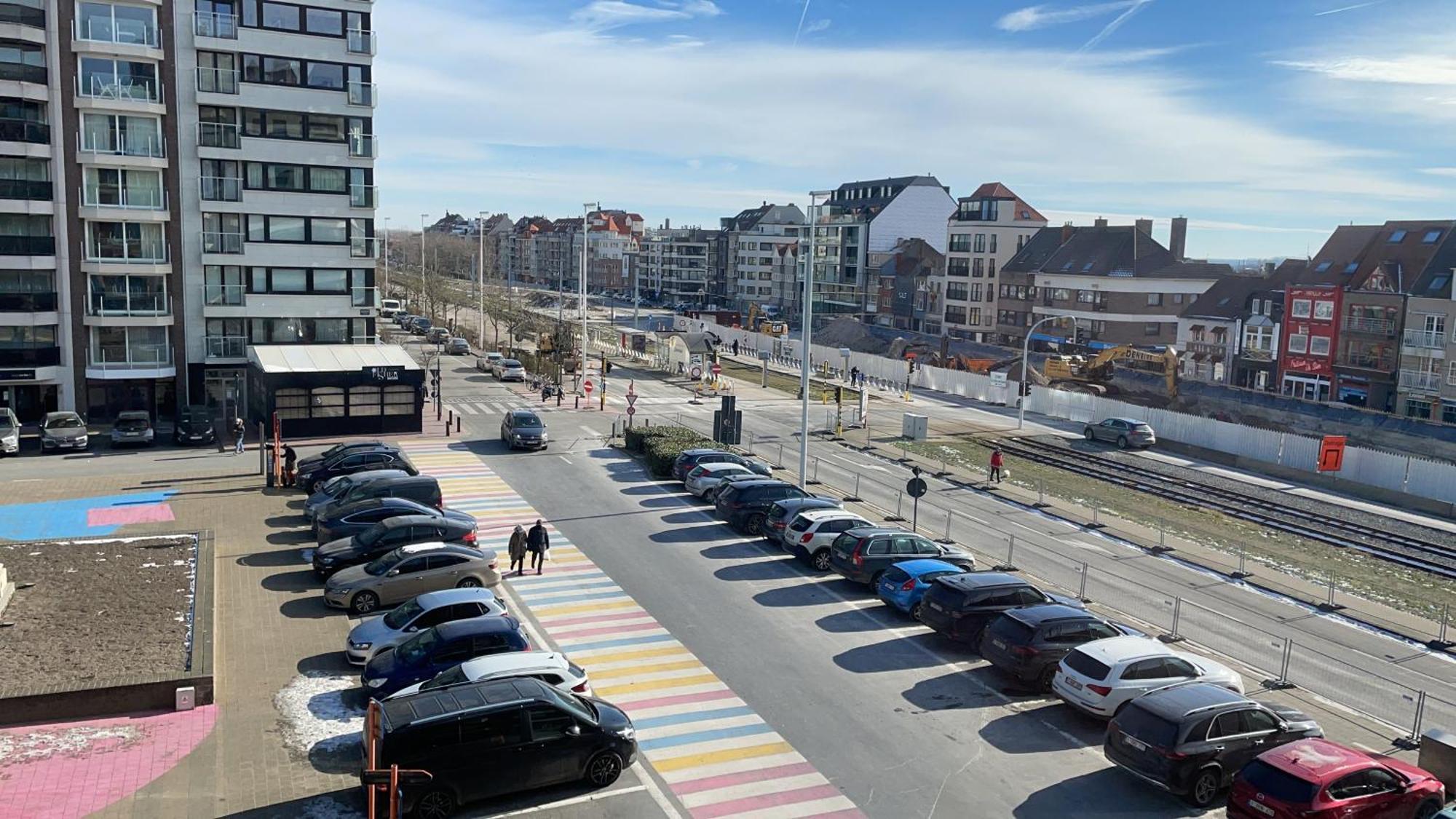 Studio Met Zeezicht Op Heldenplein Knokke-Heist Ngoại thất bức ảnh